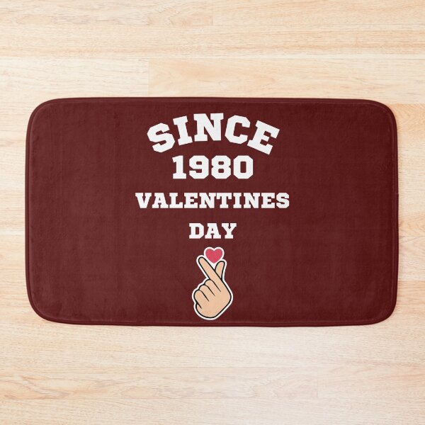 Item preview, Since 1980|Happy Valentines Day|Red Heart designed and sold by ButterflyDsgns6.