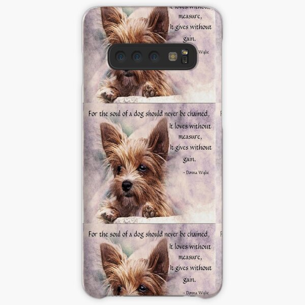 The Soul of a Dog - Yorkie Samsung Galaxy Snap Case