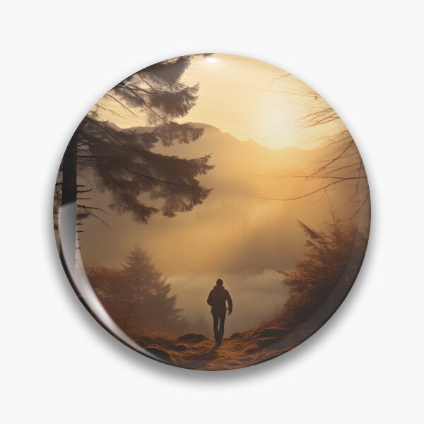 Item preview, Autumn Solitude in the Misty Mountains designed and sold by Shirtastically.