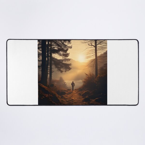 Item preview, Autumn Solitude in the Misty Mountains designed and sold by Shirtastically.