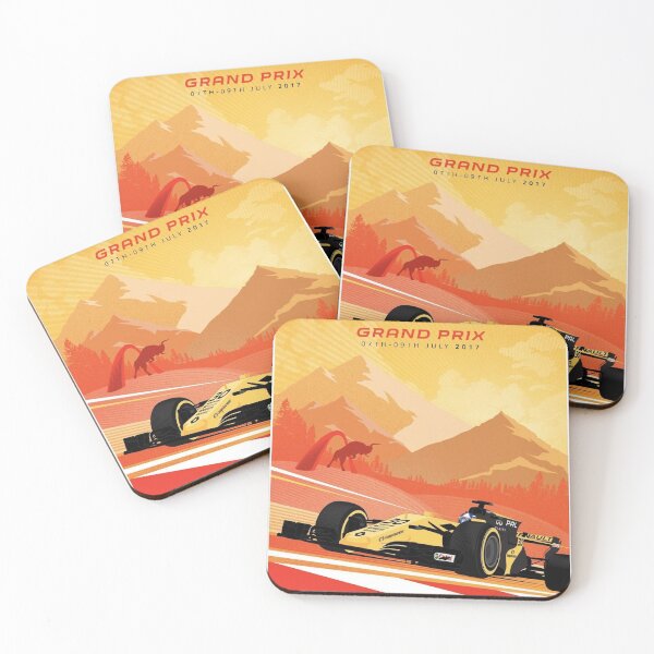 Item preview, Austrian Grand Prix Poster – Red Bull Ring F1 Racing Art designed and sold by Road To Track.