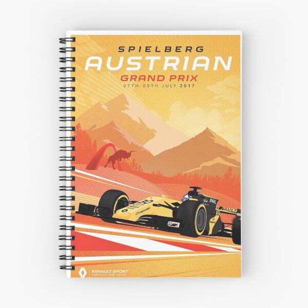 Item preview, Austrian Grand Prix Poster – Red Bull Ring F1 Racing Art designed and sold by Road To Track.