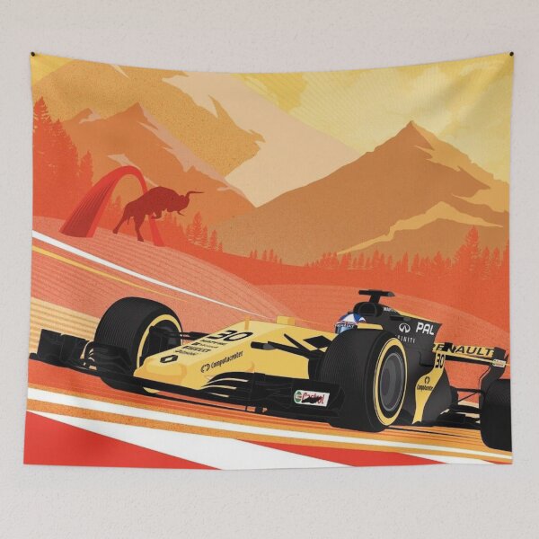 Item preview, Austrian Grand Prix Poster – Red Bull Ring F1 Racing Art designed and sold by Road To Track.
