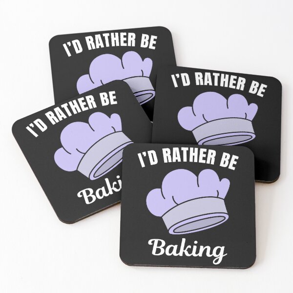 Item preview, I'd rather be baking, baker job or hobby saying designed and sold by NBSStore.