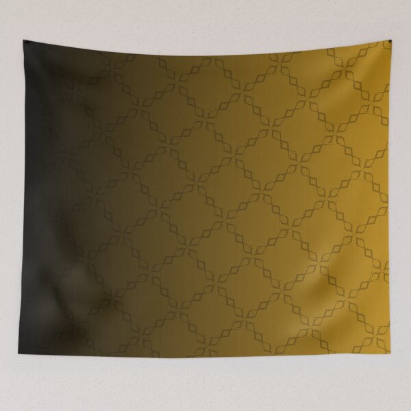 Item preview, Yellow mixed black background circle chain designed and sold by Mini-Anni.
