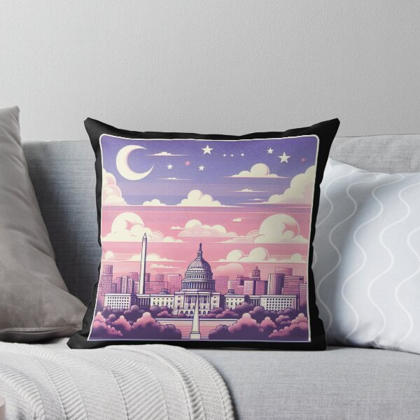 Item preview, Pastel Washington DC City designed and sold by tetravietees.