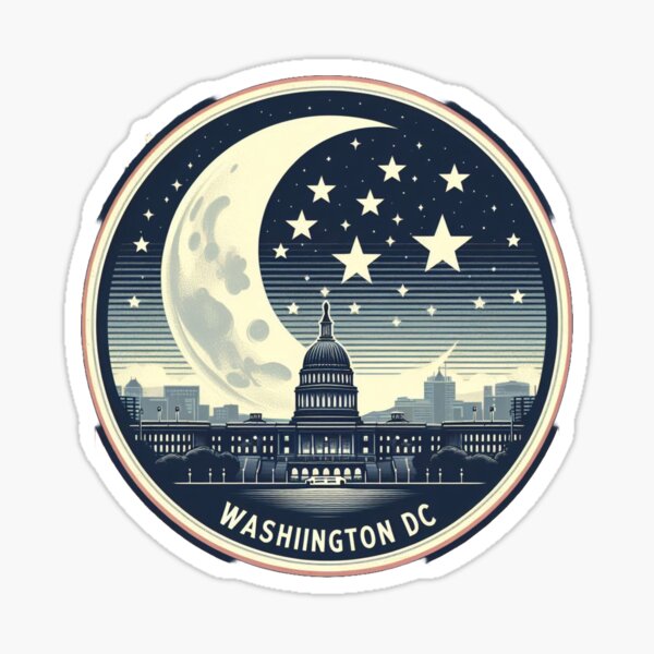 Item preview, Retro Washington DC City designed and sold by tetravietees.