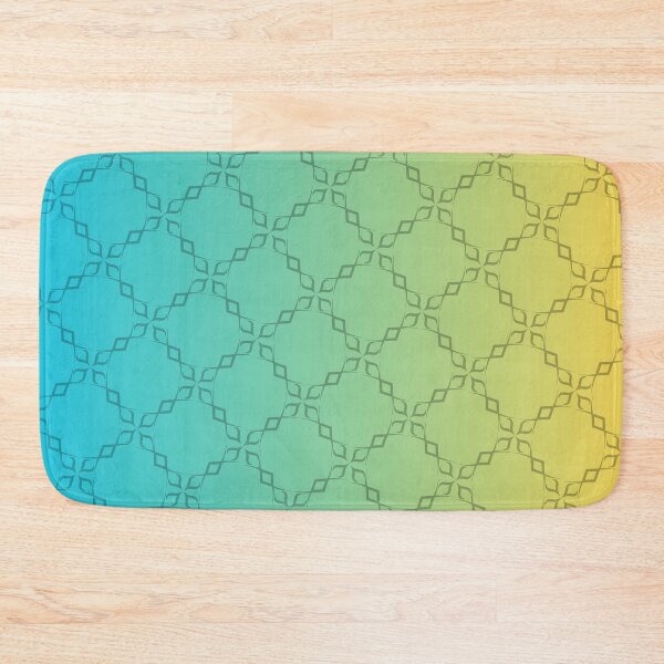 Item preview, Circle chain background blue mixed with yellow  designed and sold by Mini-Anni.