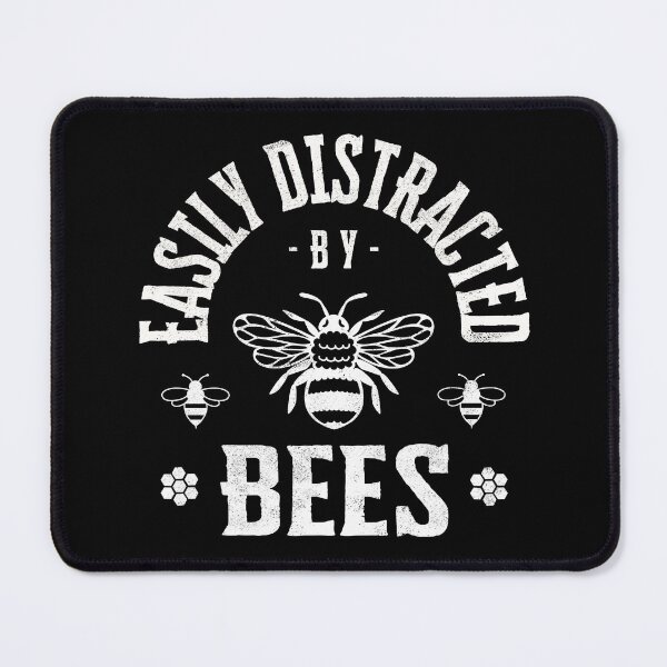 Item preview, Easily distracted by bees designed and sold by Line2Rhyme.