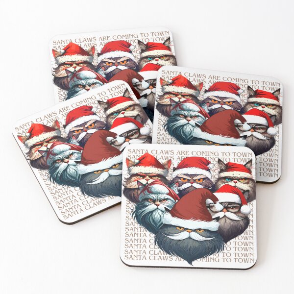 Item preview, Santa Claws Christmas Design designed and sold by DesignscapeWCF.