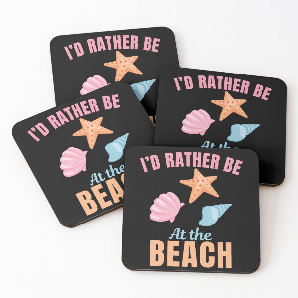 Item preview, I'd rather be at the beach, for all the summer beach lovers designed and sold by NBSStore.