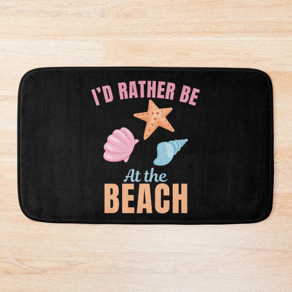 Item preview, I'd rather be at the beach, for all the summer beach lovers designed and sold by NBSStore.