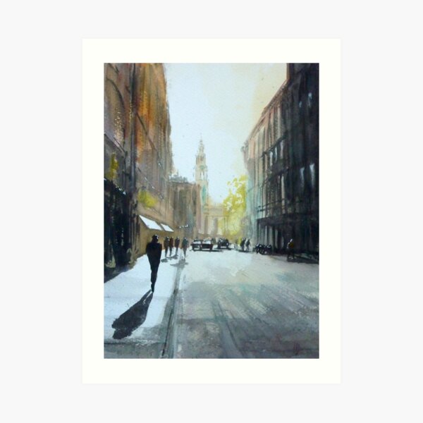 St Martin's Lane Art Print