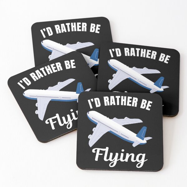 Item preview, I'd rather be flying, fly airplines pilot saying designed and sold by NBSStore.