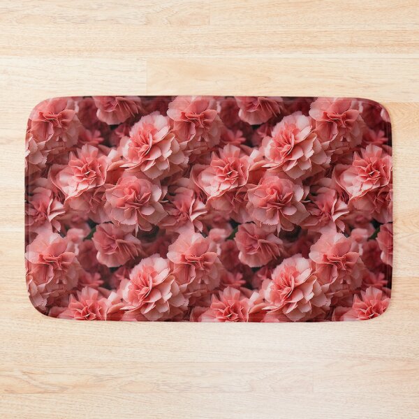 Item preview, Carnation Tile 013 - Ruffled Rainbows in Floral Clusters designed and sold by TheBrainArt.