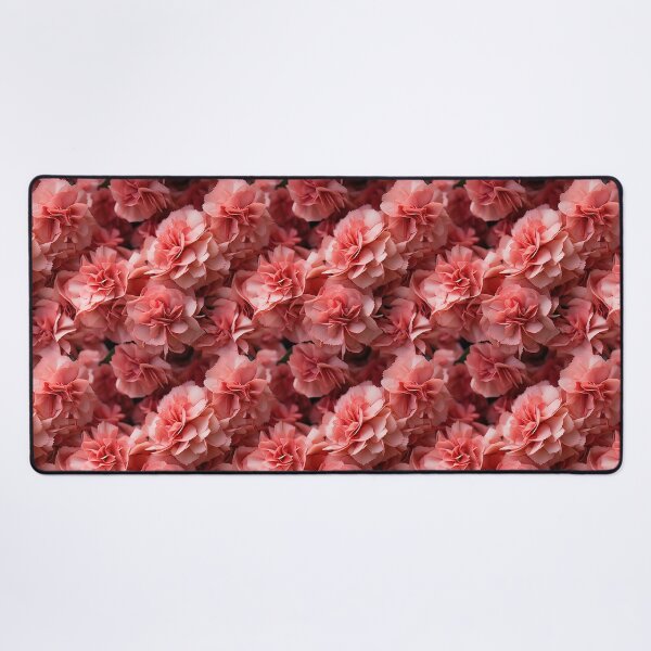 Item preview, Carnation Tile 013 - Ruffled Rainbows in Floral Clusters designed and sold by TheBrainArt.