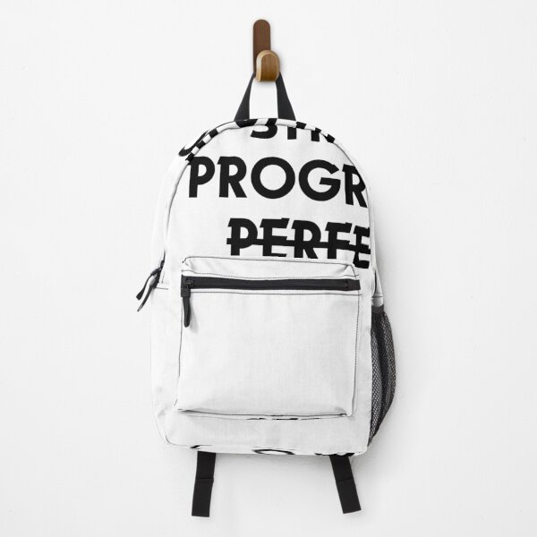 Item preview, "Strive for progress, not perfection." Text designed and sold by Bananobanini.