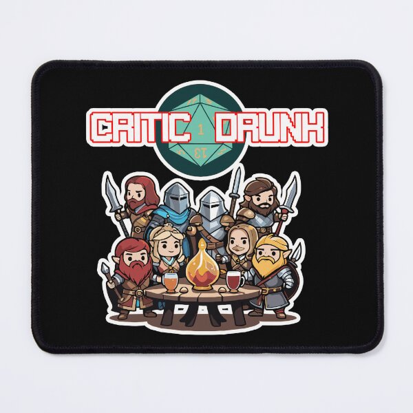 Item preview, D&D Critic drunk designed and sold by karsivenco.
