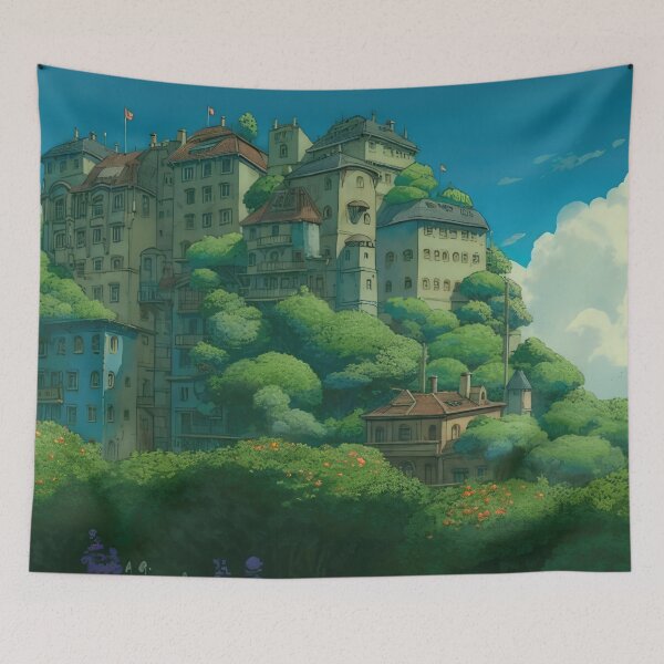 Item preview, Green Anime Nature View designed and sold by momosstyle.
