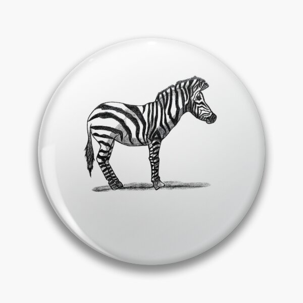Item preview, BABY ZEBRA HANDMADE DRAW MINIMALIST designed and sold by AliceOfficial.