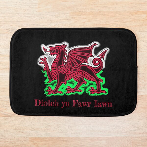 Item preview, DIOLCH WELSH DRAIG GOCH DRAGON 2 designed and sold by Marni Scofidio Desi9ns.