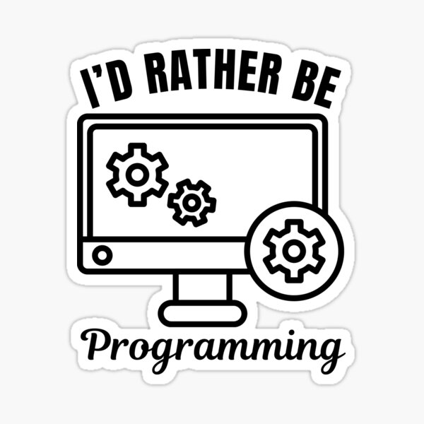 Artikel-Vorschau von Ich würde lieber programmieren, Programmierer-Jobliebhaber, designt und verkauft von NBSStore.