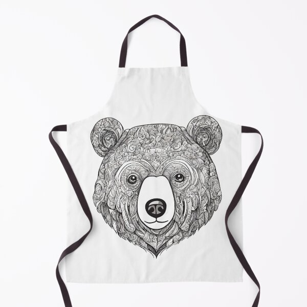 Item preview, Bear Head Art Face Gifts For Lover Bear Wildlife designed and sold by SimpleP.