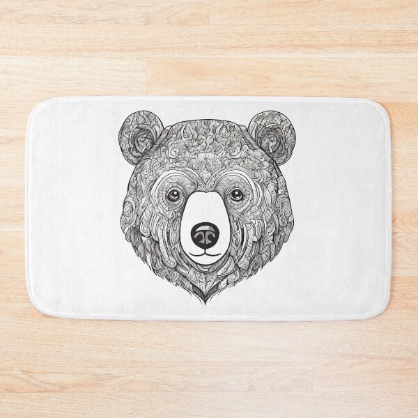 Item preview, Bear Head Art Face Gifts For Lover Bear Wildlife designed and sold by SimpleP.