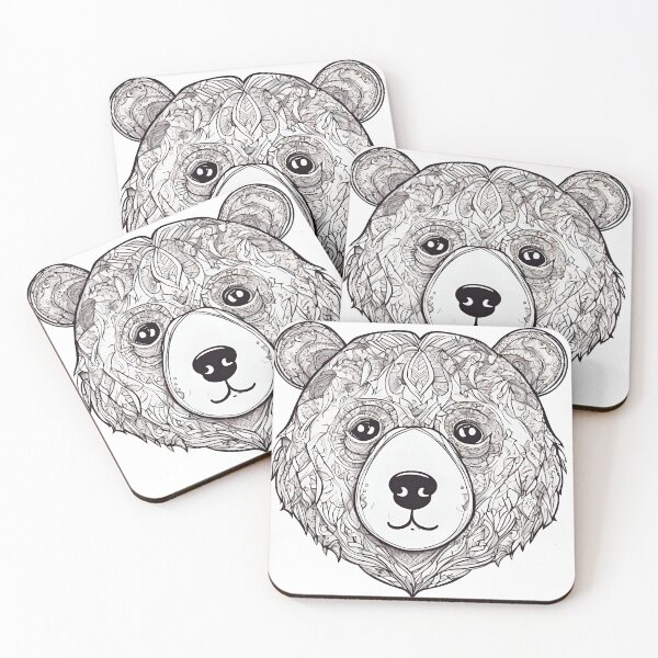 Item preview, Bear Head Art Gifts For Lover Bear Wildlife designed and sold by SimpleP.