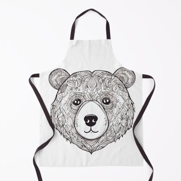 Item preview, Bear Head Art Gifts For Lover Bear Wildlife designed and sold by SimpleP.