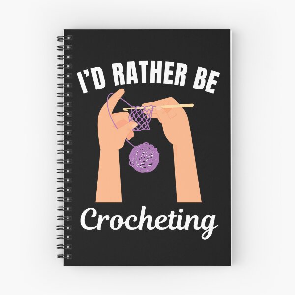 Item preview, I'd rather be crocheting, knitting hobby lovers designed and sold by NBSStore.