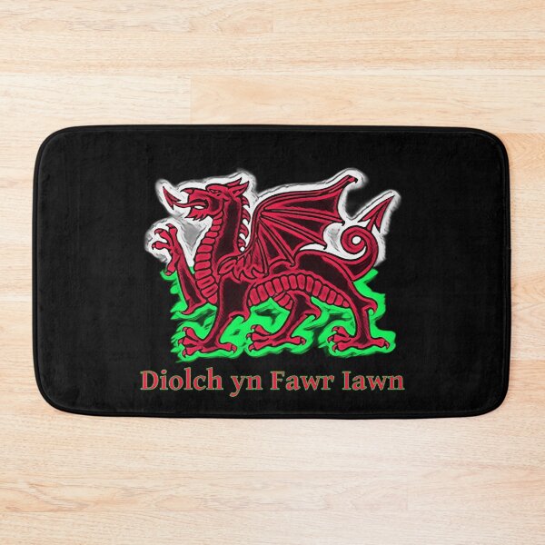 Item preview, DIOLCH WELSH DRAIG GOCH DRAGON 4 designed and sold by Marni Scofidio Desi9ns.