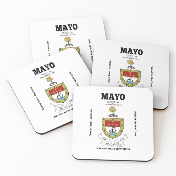 Item preview, Irish County Mayo Ireland Crest, Translation & More designed and sold by REAL IRISH GIFTS.