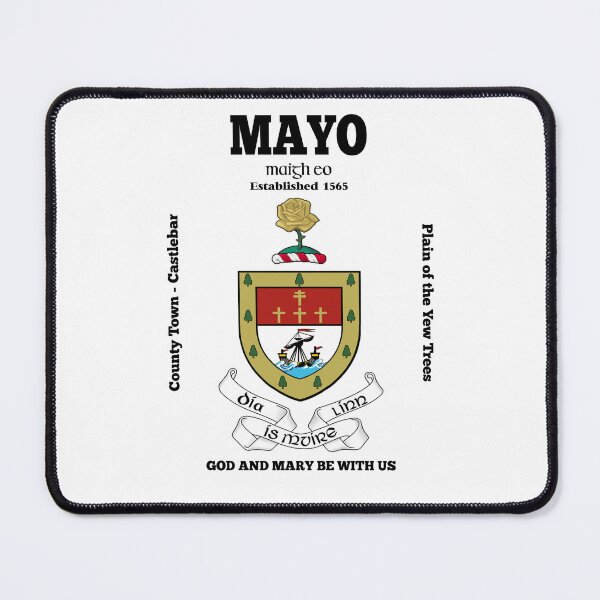 Item preview, Irish County Mayo Ireland Crest, Translation & More designed and sold by REAL IRISH GIFTS.