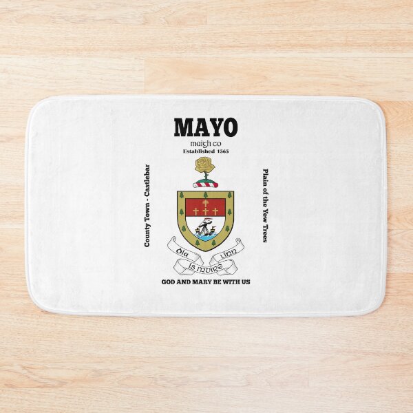 Item preview, Irish County Mayo Ireland Crest, Translation & More designed and sold by REAL IRISH GIFTS.