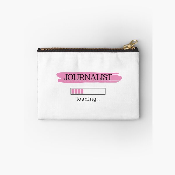 Item preview, Pink Journalist Loading | Gift for Journalism Student designed and sold by PakoArtStudio.