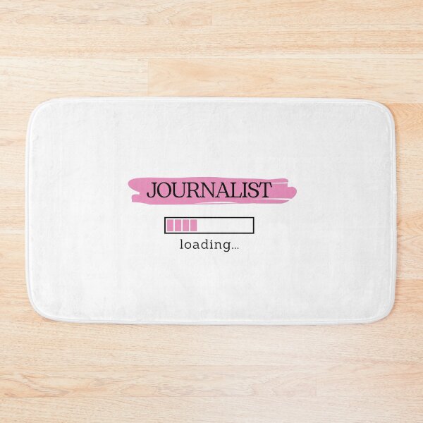Item preview, Pink Journalist Loading | Gift for Journalism Student designed and sold by PakoArtStudio.