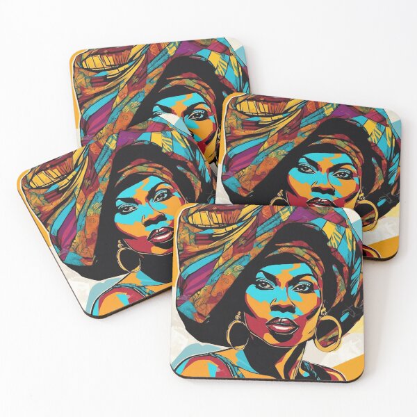 Item preview, Fatima Pop Art Portrait designed and sold by Yzakreativ.