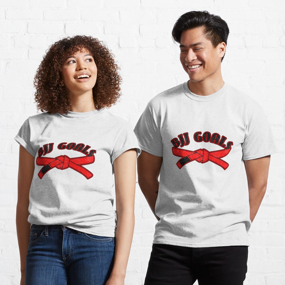 BJJ Goals Red Belt Classic T-Shirt