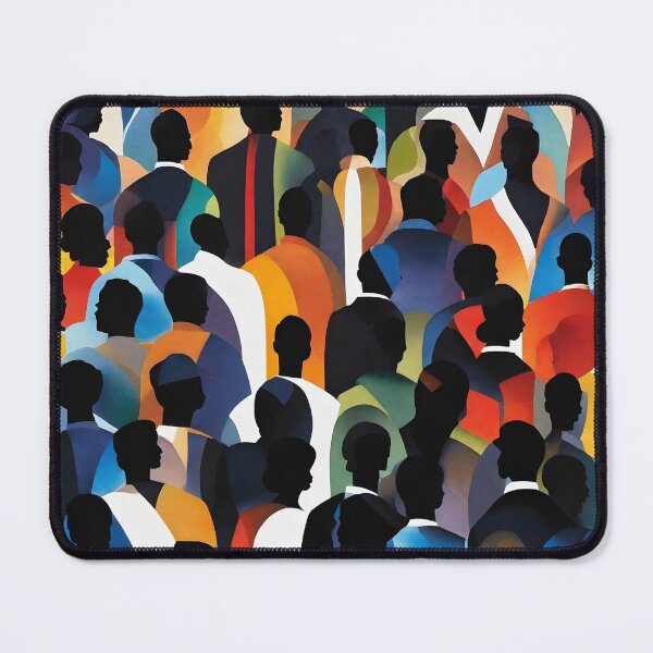 Item preview, Colorful Crowd People designed and sold by the-cc.