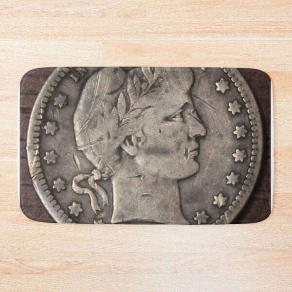 Item preview, 1908 Barber Quarter Scratches Ugly designed and sold by coinsxcrochet.