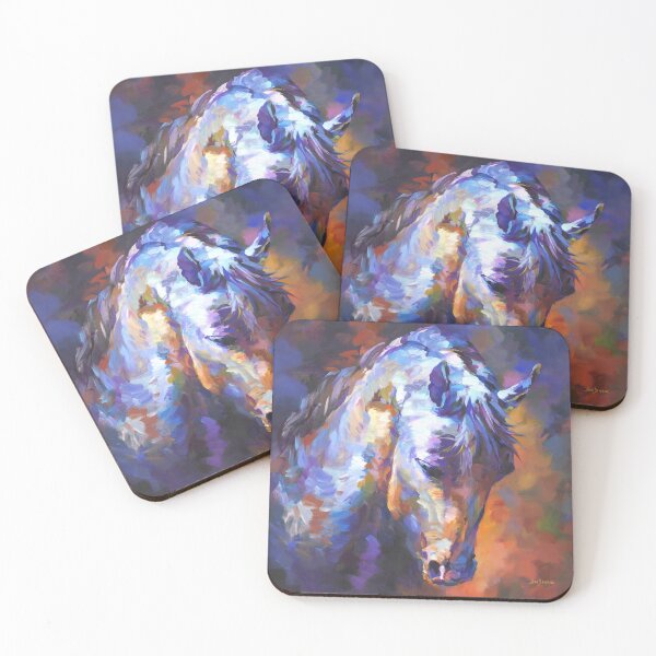 Item preview, Colorful Horse Portrait.jpg designed and sold by LeonDevenice.