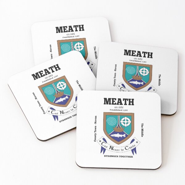 Item preview, Irish County Meath Ireland Crest, Translation & More designed and sold by REAL IRISH GIFTS.