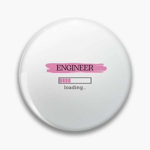 Item preview, Pink Engineer Loading | Gift for Polytechnic Student designed and sold by PakoArtStudio.