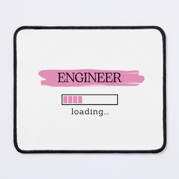 Item preview, Pink Engineer Loading | Gift for Polytechnic Student designed and sold by PakoArtStudio.