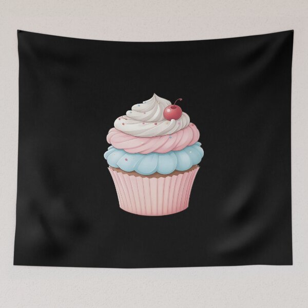 Item preview, Cupcake Bliss: Wearable Happiness -Funny Arcane  designed and sold by Djicooo.