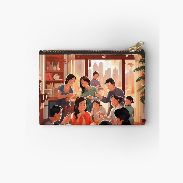 Item preview, Lunar New Year family designed and sold by Newbie Art.