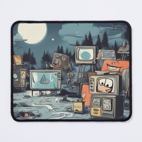 Item preview, Televisions in a mystical forest designed and sold by Giorgino-Gio.
