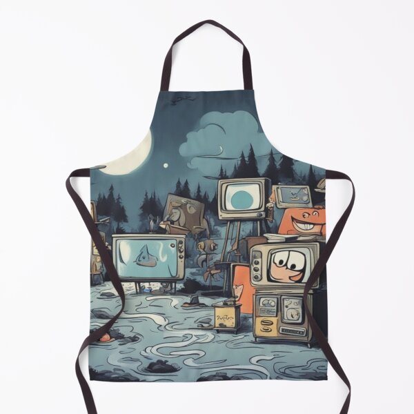 Item preview, Televisions in a mystical forest designed and sold by Giorgino-Gio.