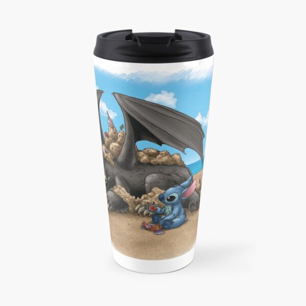 Beach Buds - Toothless and Stitch Travel Mug